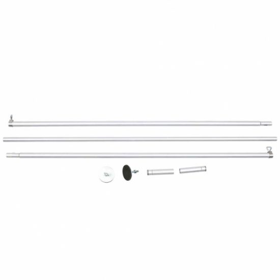 Trixie Netz-Spannstange, Aluminium, 1,28-3,25m