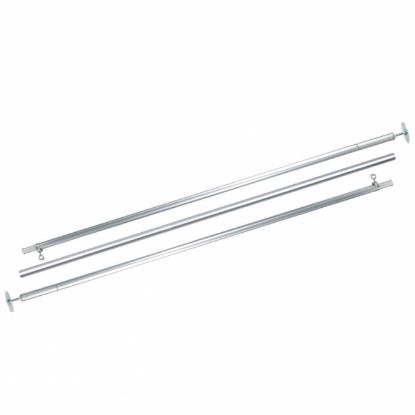 Trixie Netz-Spannstange, Aluminium, 1,28-3,25m