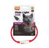 Karlie Visio Light Cat LED-Schlauch mit USB - Rot