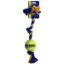 PETSPORT Mini-3-Knotenseil mit Ball