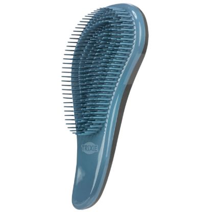 Trixie Softbürste - schwarz/blau