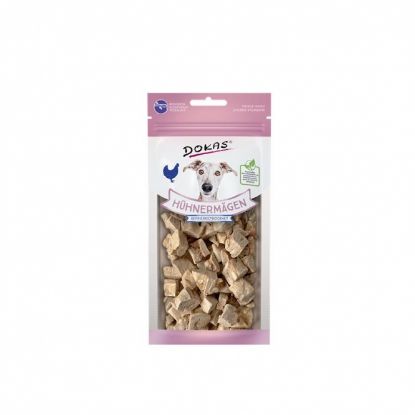 Dokas Dog Snack Hühnermägen gefriergetrocknet 20g