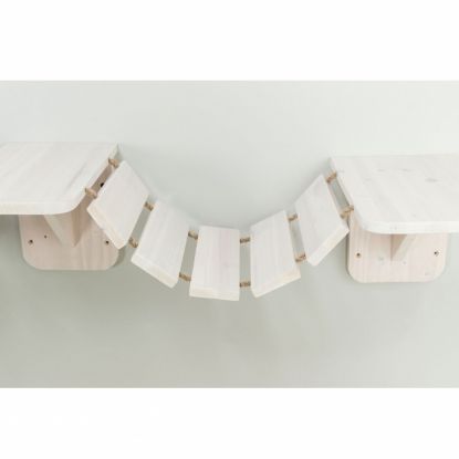 Trixie Kletterleiter zur Wandmontage - weiß