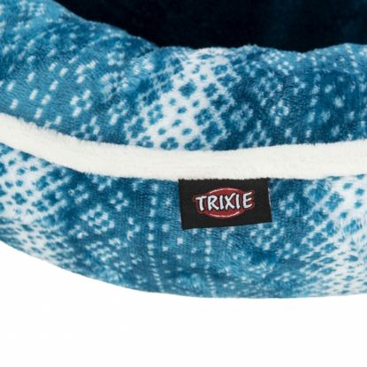 Trixie Xmas Bett Lumi - petrol/weiß