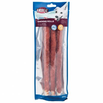 Trixie Denta Fun Duck Chewing Rolls - 28cm/3 Stück