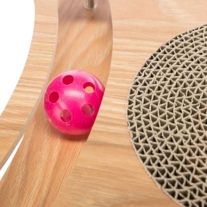 Trixie Kratzpappe mit Holzrahmen - 35 × 4 × 35 cm