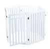 Trixie Hunde-Absperrgitter mit Tür, 4-teilig