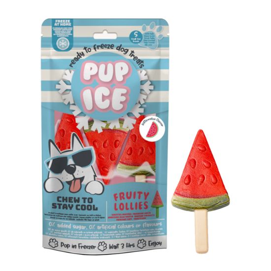 Pup Ice Fruity Lollies Watermelon S - 3 Stück