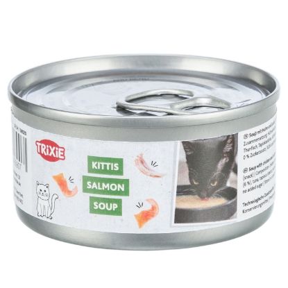 Trixie Kittis Salmon Soup - 4 × 80 g