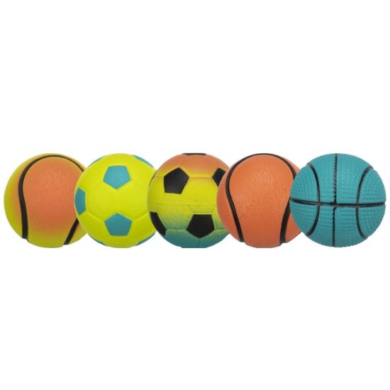 Trixie Neonball aus Moosgummi - schwimmt, ø 4,5 cm