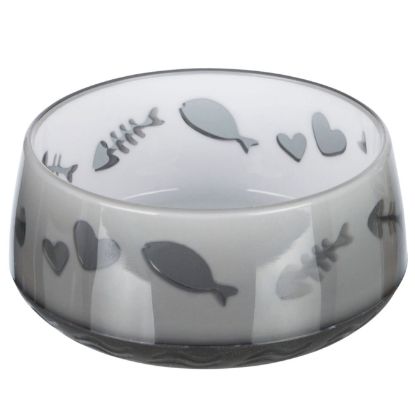 Trixie schwerer Kunststoffnapf Lovely Cat