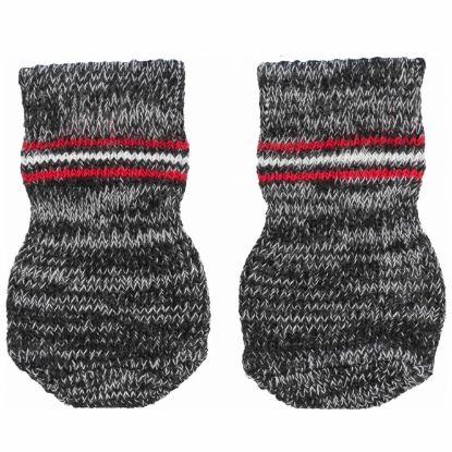 Trixie Hundesocken - Grau - L-XL
