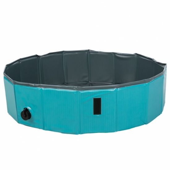 Trixie Hundepool - petrol/grau - ø 70 x 12 cm