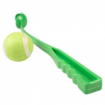 Duvoplus Tennisballwerfer - grün - 62 cm