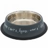 Trixie Edelstahlnapf Home für Hunde - 0,9 l/ø 23 cm