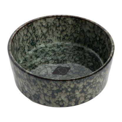 D&D Trendy Napf Jasper green marble - 16 cm