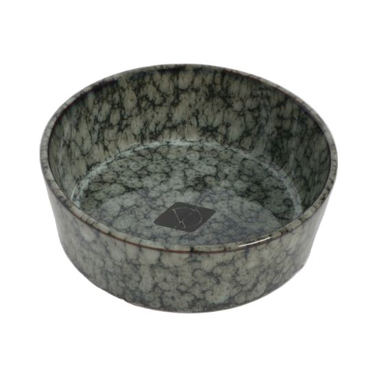 D&D Trendy Napf Jasper green marble - 13 cm