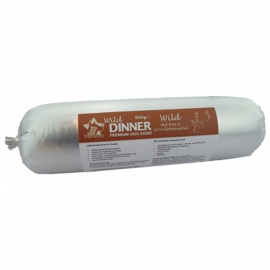 Wild Dinner Gourmet-Wurst Wild mit Reis - 800 g