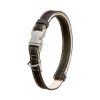 Karlie Buffalo Ultra Halsband - Schwarz/Hellbeige - 40 mm / 55-75 cm