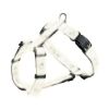 Trixie Geschirr Silver Reflect - Pfotenmotiv - 52–75 cm / 25mm