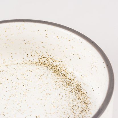 Duvoplus Keramiknapf Stone Speckle - weiß - 750ml