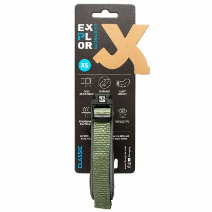 Duvoplus EXPLOR Ultimate Fit Comfy Halsband Classic - Undercover Green - XS - 30-33cm