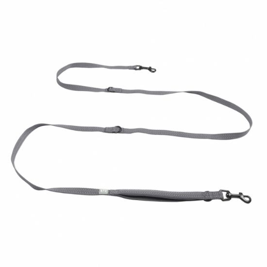 Duvoplus Trainingsleine EXPLOR Ultimate Fit Safety - Silver Reflective - 220cm - 16mm