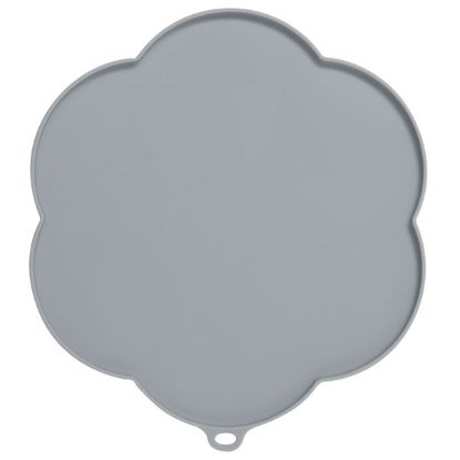 CATIT Silikonmatte Blume - 30 cm - Grau