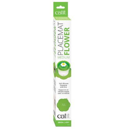 CATIT Silikonmatte Blume - 30 cm - Grau