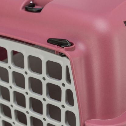 Trixie Transportbox Capri I - hellgrau/altrosa