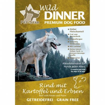 Wild Dinner Rind - Getreidefrei - 12 kg