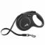 FLEXI Rollleine New CLASSIC Gurt - 5m, bis 25kg - Schwarz