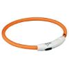 Trixie Flash Leuchtring USB Orange - M-L