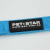 Pet-Star Leine (passend zum Pet-Star Softgeschirr / Netzgeschirr) - Blau