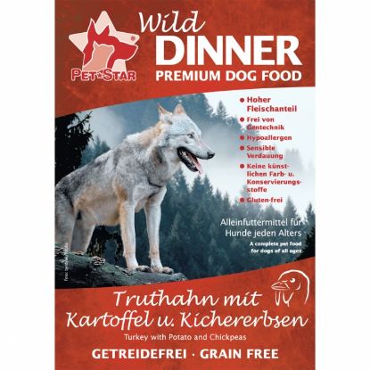 Wild Dinner Truthahn - Getreidefrei - 3 kg