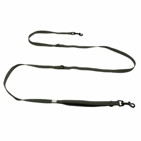 Duvoplus Trainingsleine EXPLOR Ultimate Fit Fashion - granit black - 220cm - 16mm