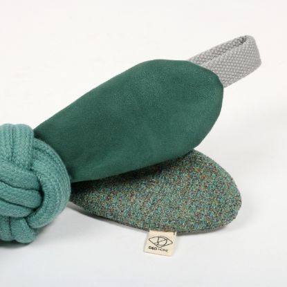 D&D Baumwolll-Spielzeug Jule - blau - 37 x 6,5 x 6,5cm