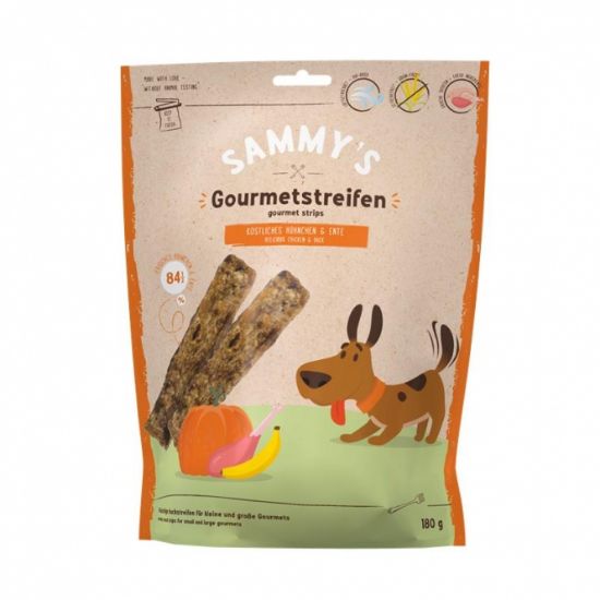 Bosch Sammys Gourmetstreifen Hühnchen & Ente 180g
