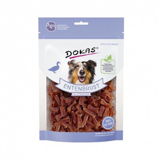 Dokas Dog Snack Entenbrust in Stückchen 200 g