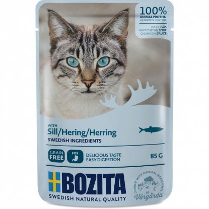 Bozita Pouch Häppchen in Soße mit Hering 85g