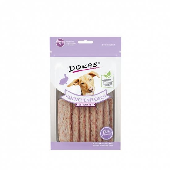 Dokas Dog Snack Kaninchenfleisch getrocknet 70 g