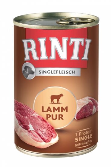 Rinti Singlefleisch Lamm pur 400g