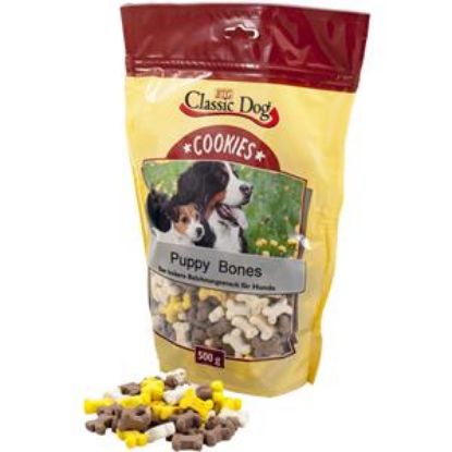 Classic Dog Snack Cookies Puppy Bones 500g