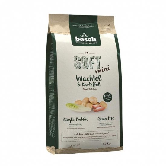 Bosch Soft Mini Wachtel & Kartoffel - 2,5 kg