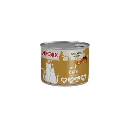 Amora Cat Dose Fleisch Pur mit Ente - 400g