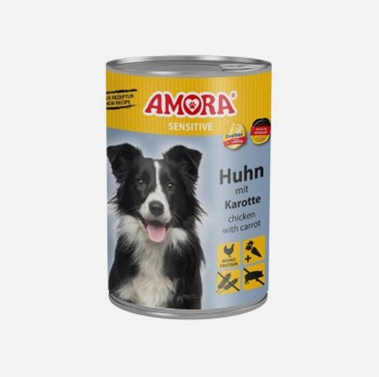 AMORA Dog Sensitive Huhn & Karotte - 800 g