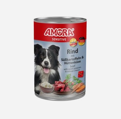 AMORA Dog Sensitive Rind & Süßkartoffel - 400 g