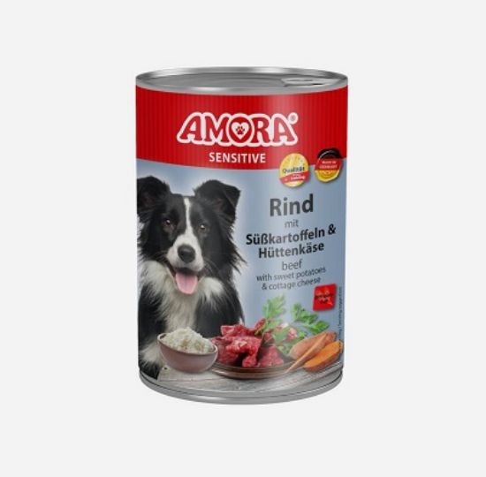 AMORA Dog Sensitive Rind & Süßkartoffel - 400 g