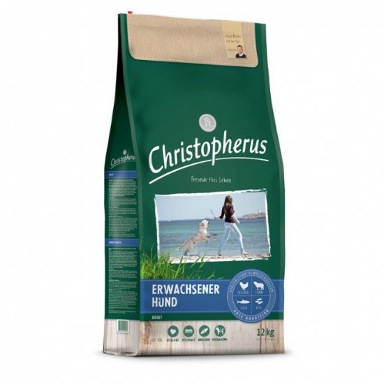 Christopherus Erwachsener Hund Geflügel,Lamm, Ei & Reis - 4 kg
