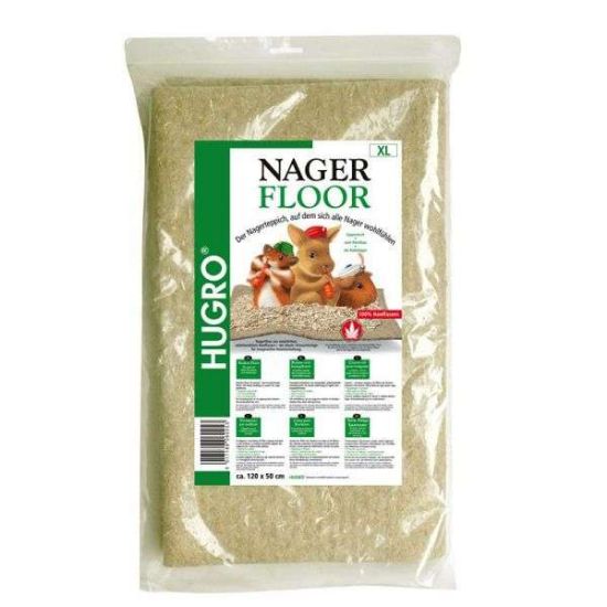 Hugro Nagerfloor Hanfmatte - Maxi 40 x 100 cm